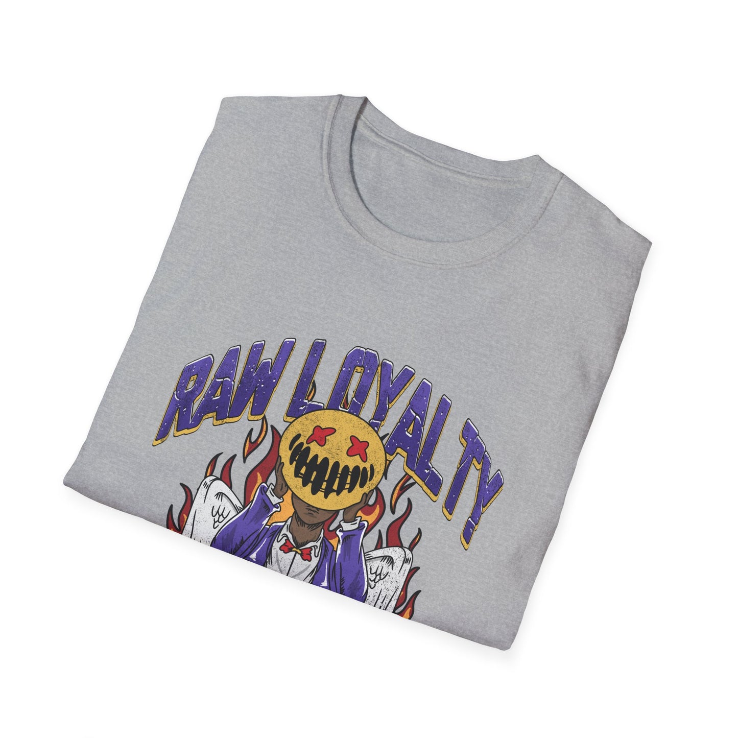 Bold Graphic Tee - Rah Loyalty Unisex Softstyle T-Shirt for Everyday Wear, Casual Style, Gift for Friends, Streetwear