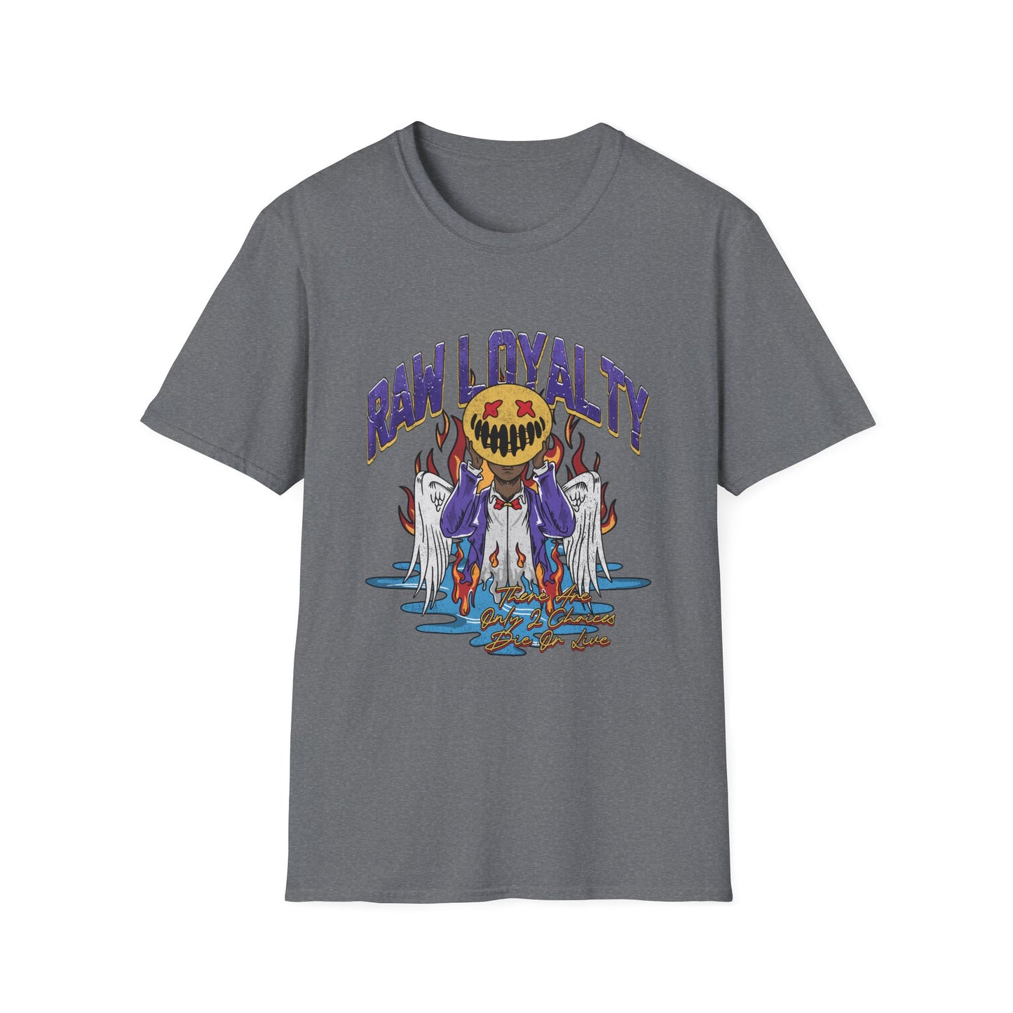 Bold Graphic Tee - Rah Loyalty Unisex Softstyle T-Shirt for Everyday Wear, Casual Style, Gift for Friends, Streetwear