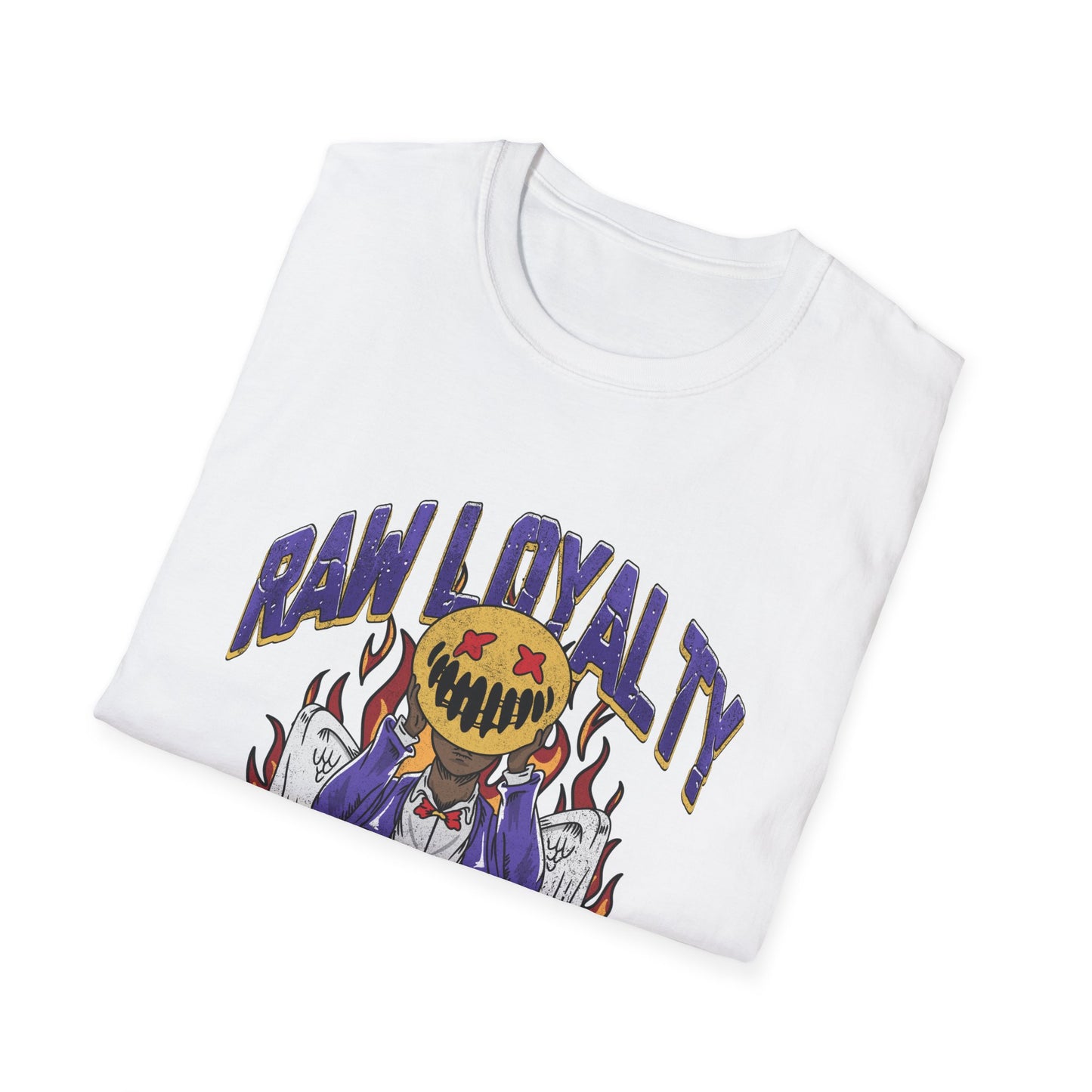 Bold Graphic Tee - Rah Loyalty Unisex Softstyle T-Shirt for Everyday Wear, Casual Style, Gift for Friends, Streetwear