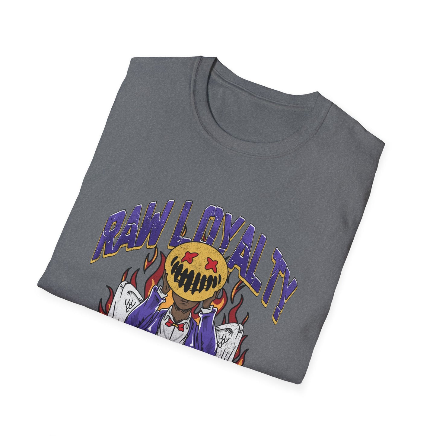 Bold Graphic Tee - Rah Loyalty Unisex Softstyle T-Shirt for Everyday Wear, Casual Style, Gift for Friends, Streetwear