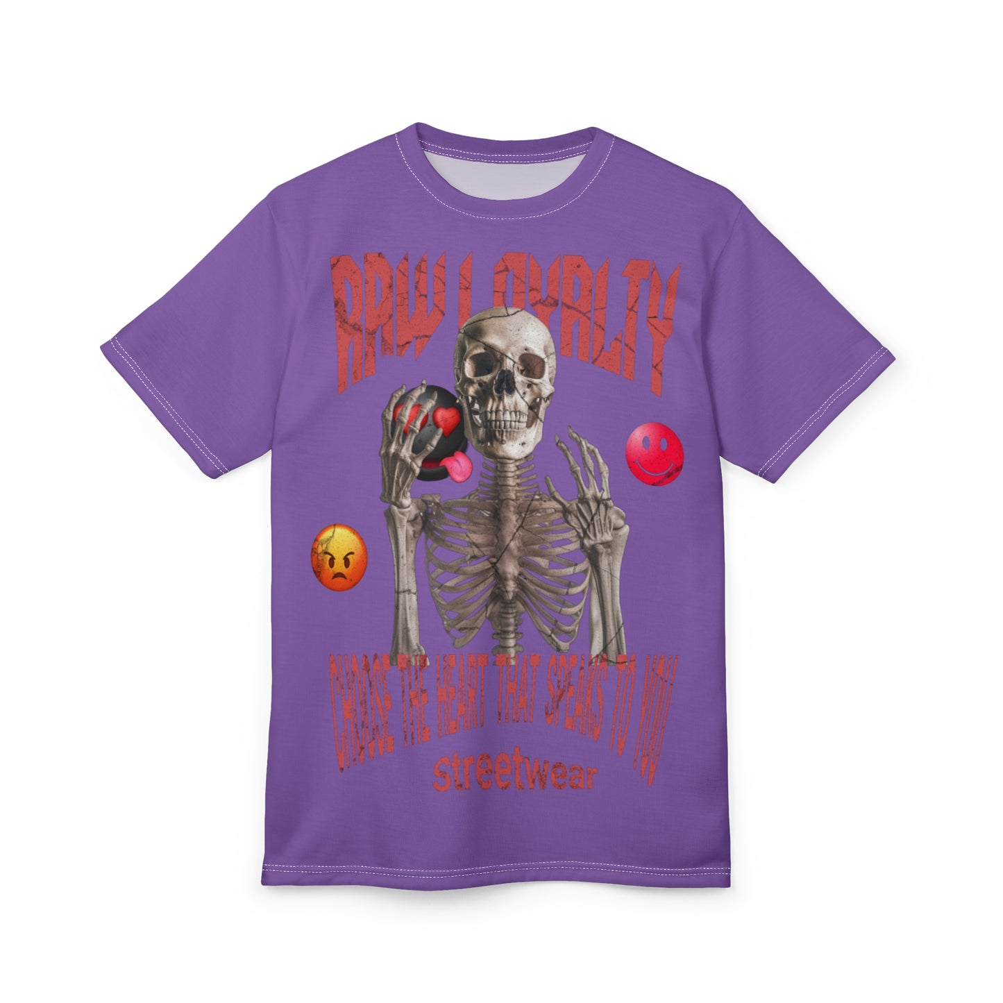 RAW Loyalty/Unisex Cut & Sew Tee (AOP)