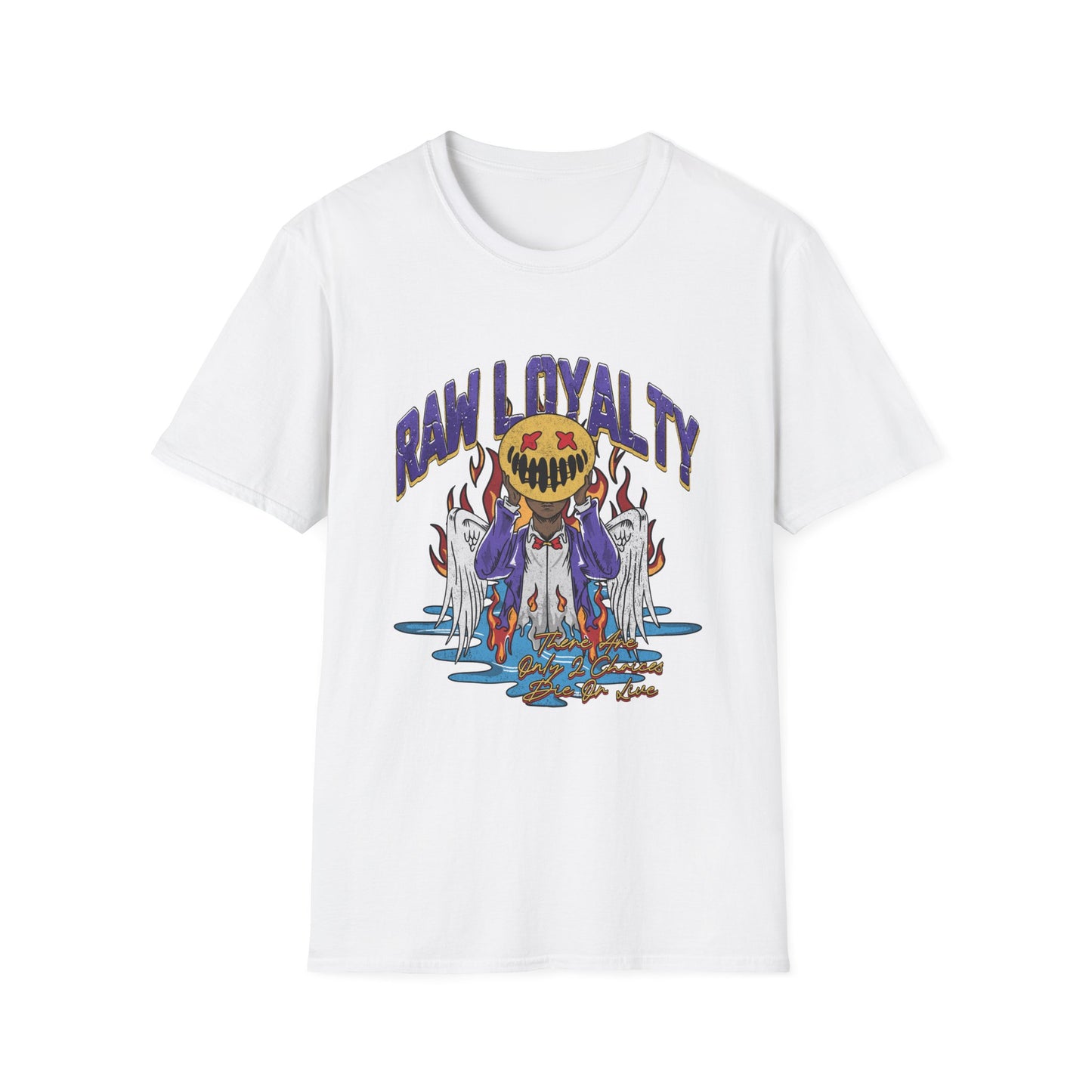 Bold Graphic Tee - Rah Loyalty Unisex Softstyle T-Shirt for Everyday Wear, Casual Style, Gift for Friends, Streetwear
