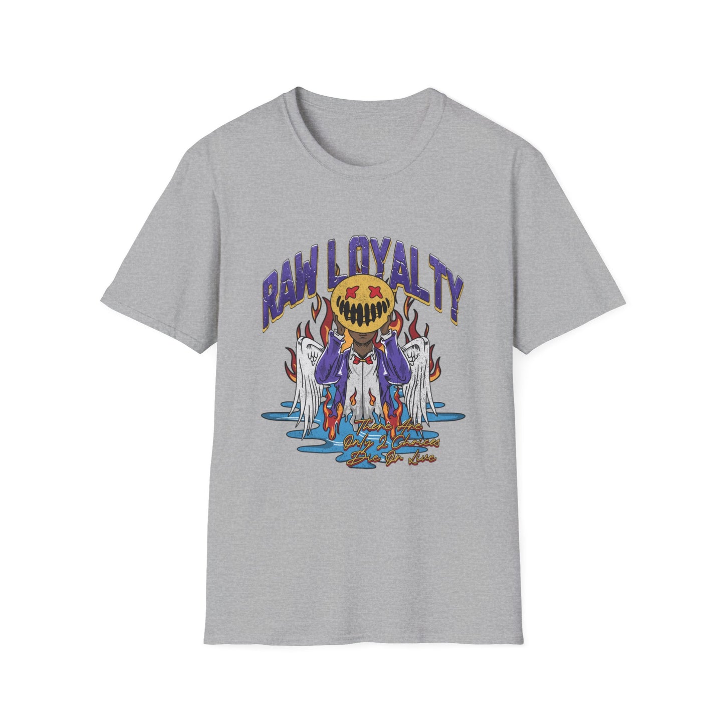 Bold Graphic Tee - Rah Loyalty Unisex Softstyle T-Shirt for Everyday Wear, Casual Style, Gift for Friends, Streetwear