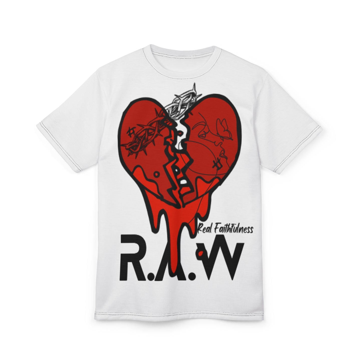 RaW/Unisex Cut & Sew Tee (AOP)