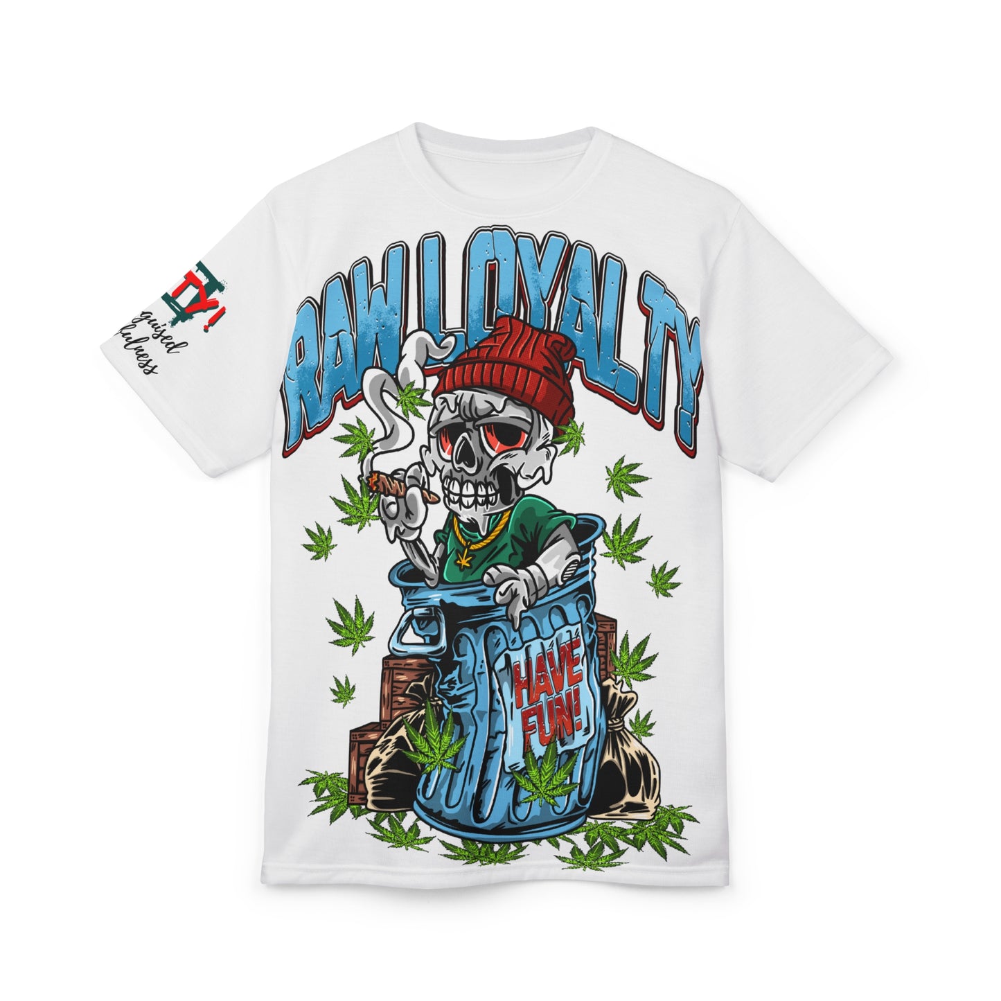 RAW LOYALTY/Unisex Cut & Sew Tee (AOP)